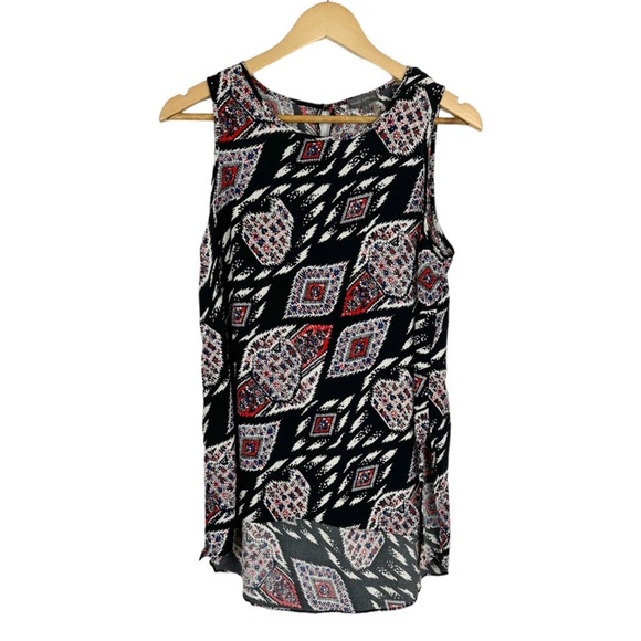 Vince Camuto Marrakesh Tapestry Blouse Size Small - Picture 2 of 8
